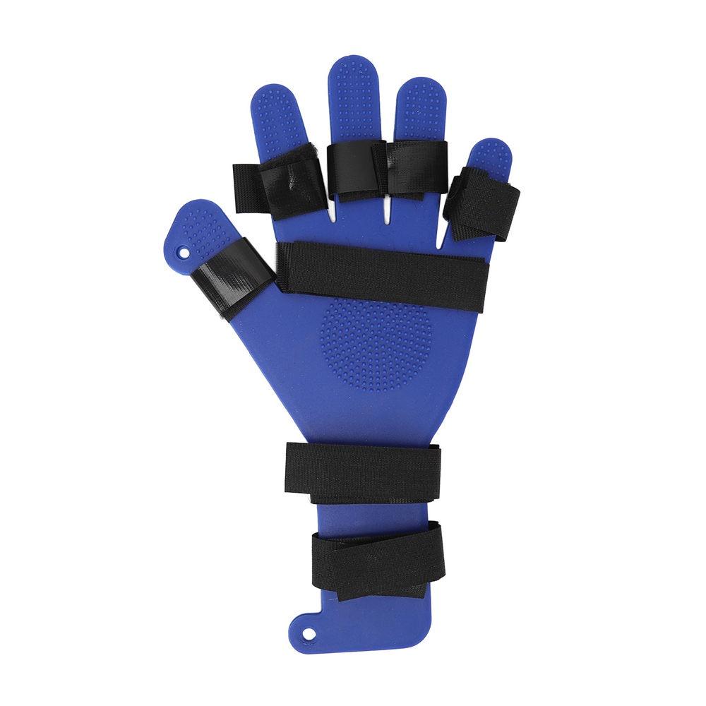 

1Pcs Portable Hand Wrist Orthotics Fixed Splint Fingerboard Stroke Hemiplegia Hand Support Brace Training Tool Finger Corrector Board One Size синий