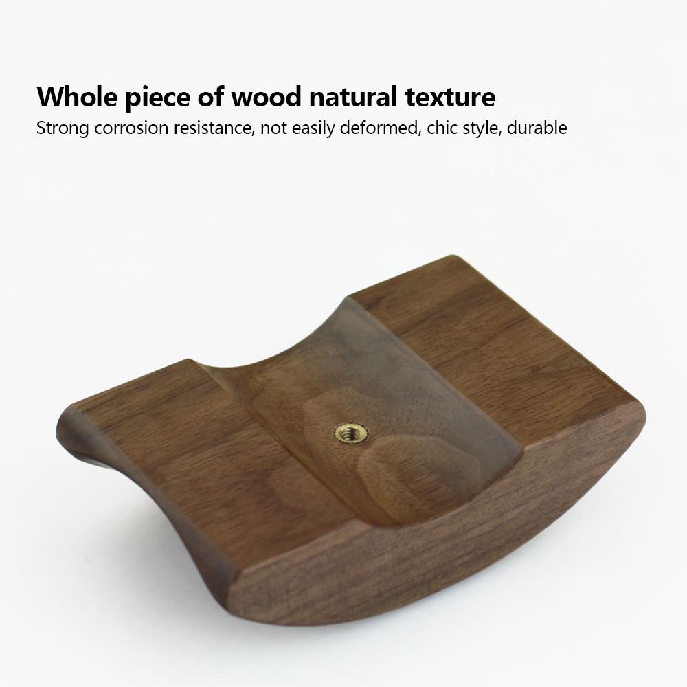 Classic Wooden Headphone Headset Stand Earphone Holder Walnut Hanger Headset Display for All Headphone Size