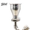 Metal Wine Accessory Vintage Industrial Dispenser Pipe Liquor Dispenser with Brass Tap Countertop Unique Spirit Whiskey Vodka Stand Home