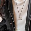 Minimalist Headphone Necklace Versatile Jewelry Piece for Women Gift For Friend Bridesmaids or Special Occasion