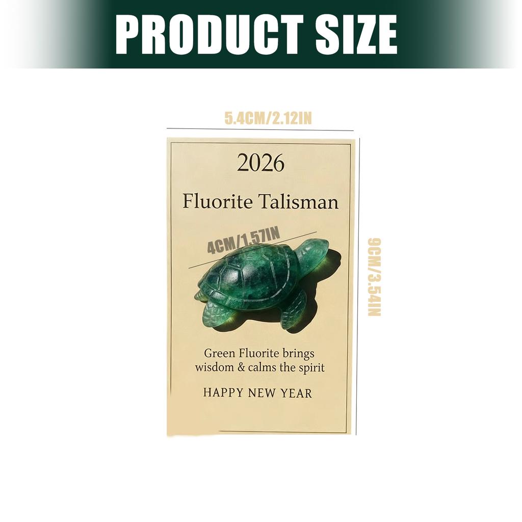 Green Fluorite Turtles Figurine Statue Mini Pocket Hug Tokens Bring Wisdoms Calm the Spirit New Years Gift Women Men