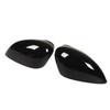 Dörrsidospegelkåpor Glanssvart Backspegelhus Ersättning För Ford Fiesta MK7