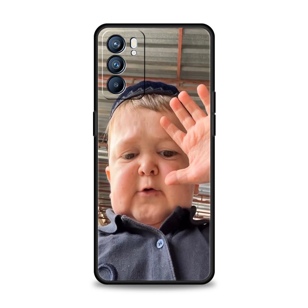 Funny Hasbulla Phone Case For Oppo Reno8 Reno7 Reno6 Pro A54 5G Find X6 X5 A53 A52 A9 A15 A95 A17 A16 A76 A74 A57 A31 Cover