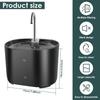 Pet Automatic Water Drinking Fountain 2.2L Cat Dog Smart Water Dispenser Feeder Bowl Filter Silent with Water Level Window