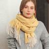 Solid Color Warm Scarf Women's Autumn Winter Warm Long Shawl