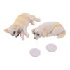 Sleeping Dog Toy Figure Home Decor Golden Retriever Model Dog Car Ornaments  Dashboard Tabletop