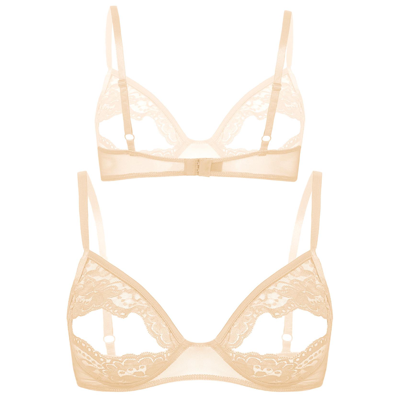 

Женский регулируемый бюстгальтер без рукавов с треугольными цветочными бретелями без косточек без подкладки, треугольный кружевной бюстгальтер с цветочным принтом 5XL телесный