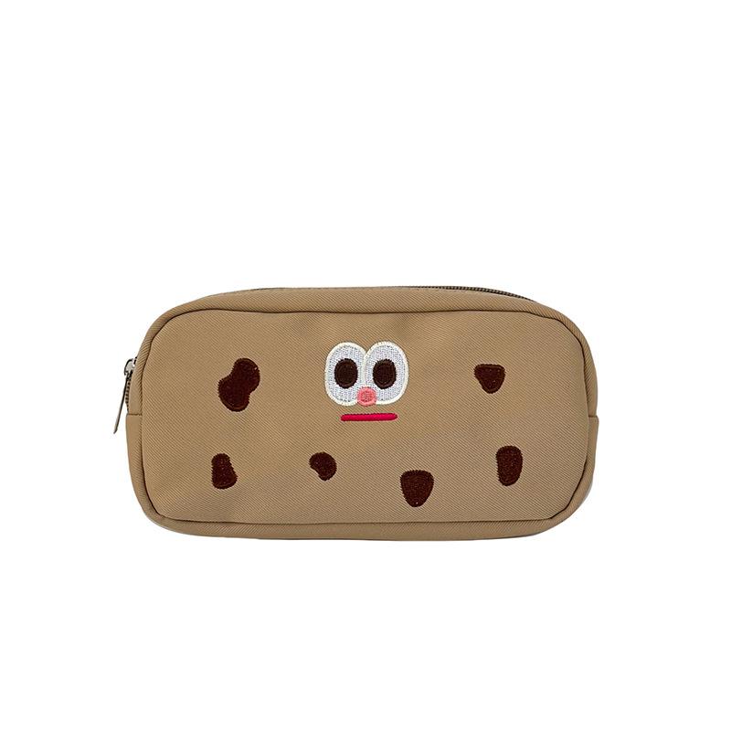 

Пенал-печенье женский креативный милый забавный пенал большой вместимости сумка для хранения учеников начальной и средней школы сумка для занятий хаки