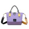 Wasserdichte Nylon-Tragetasche für Damen, große Kapazität, Umhänge-Crossbody-Handtasche mit Reißverschluss
