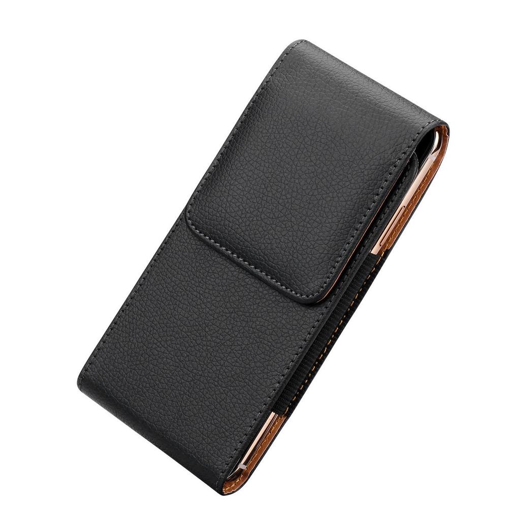 Universelle Leder-Bauchtasche für 16Pro/14Max Handys mit Gürtelschlaufe