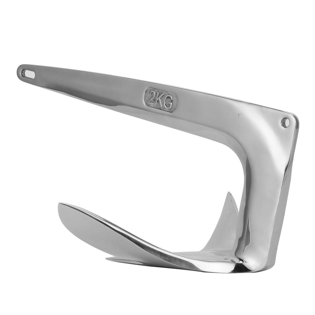 4,4 lbs 2 kg 316 Edelstahl Klauen Bootsanker Boote ab 15?22 ft Marinezubehör