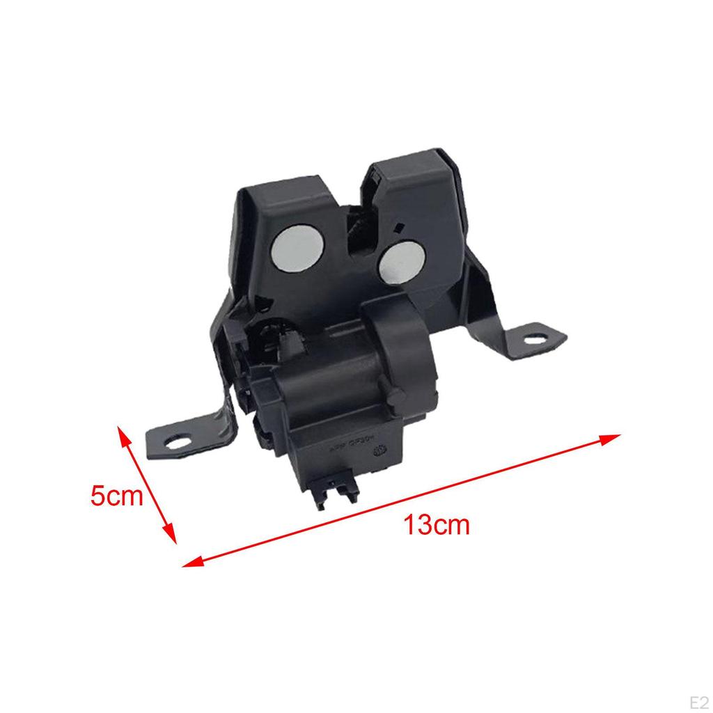 Tailgate Trunk Latch Lock Sturdy 51247337576 Black Replaces for Mini F54 F55 F56 Convenient