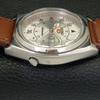 AUTOMATIC 7009A VINTAGE SEIKO 5 JAPAN MENS SILVER COLOR DIAL WATCH a701531-5 R206b-a701531