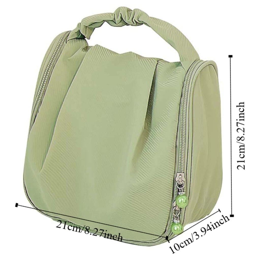 Wash Pouch Makeup Storage Bag Pleated Travel Toiletry Bag Creative Cloud Cosmetic Bag Outdoor