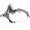 Adjustable No Pull Harness Reflective Chest and Back Vest Harness for Medium and Large Dogs Grey
