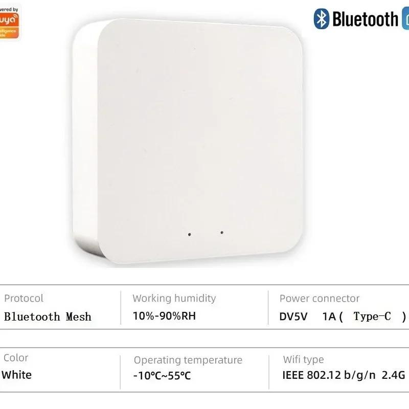 Zexef WiFi Grid Bluetooth Mesh Smart Gateway Voice Control Smart Life App Alexa Google Home Bluetooth Hub Smart Home Accessory