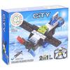 Construction Blocks 4in1 Police Police Car Robot Airplane Set 4 Pieces