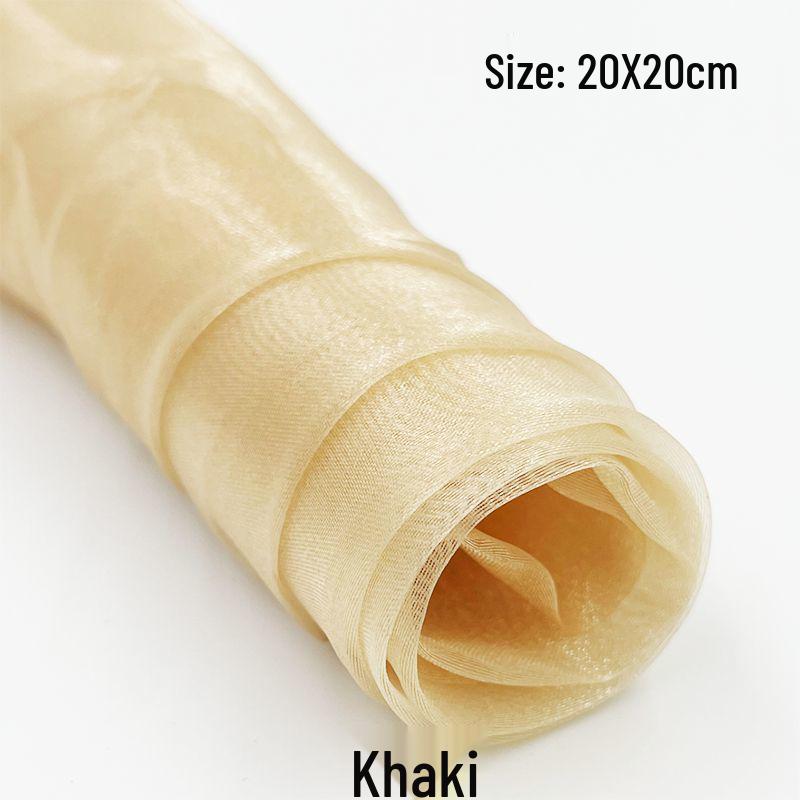 Organza Lens Veil: Soft Light Photography Yarn Filter in Black & White Fabric