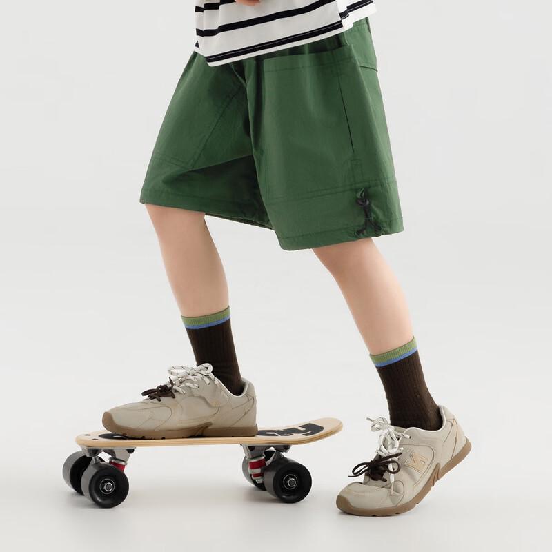 Boys  Loose Straight Fit Summer Cargo Shorts 130
