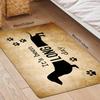 1 Stück Anti-Ermüdungs-Küchenteppiche, Dackel-Druck, wasserdicht, rutschfest, dick, gepolsterte Küchenmatte, strapazierfähig, bequeme Stehmatte für die Küche