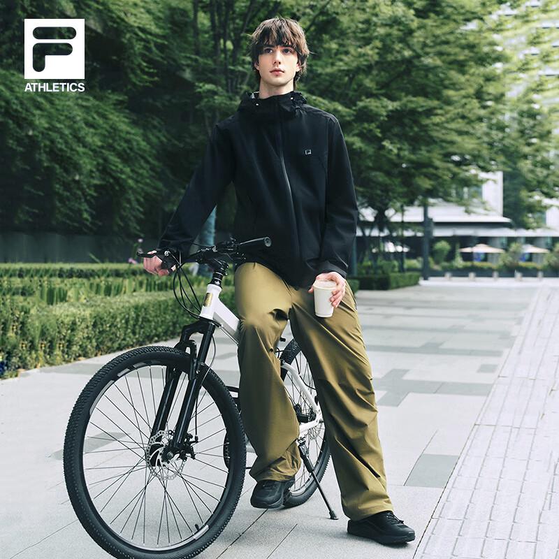 Fila Unisex Woven Hooded Windbreaker Jacket