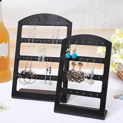 24/48 Holes Earrings Display Jewelry Stand Holder Jewelry Show Rack Acrylic Organizer