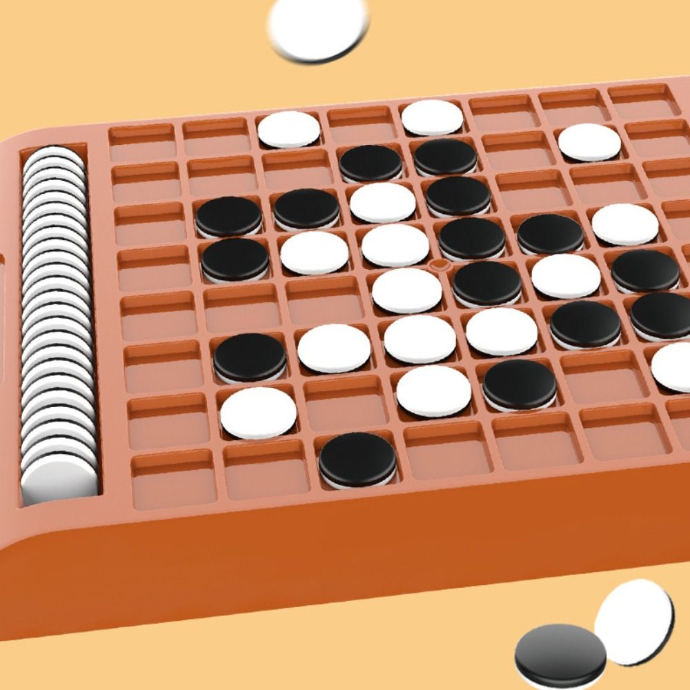 Touch Flip Kid Overturn Chess Parent-Child Interactive Reversi Strategy Board Game  Travel