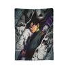 DBZ Goku Pattern Blanket Anime Characters Plush Funny Warm Throw Blanket for Coverlet Spring/Autumn,