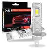 2Pcs 20000LM H1 LED Headlight Bulbs Mini Canbus H1 Led Foglight CSP Chips Car Headlamp Fanless DRL Light Auto Fog Lamps 6500K White