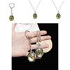 Harry Potter Slytherin Pendant Necklace With Box Keychain For Harry Potter Fans