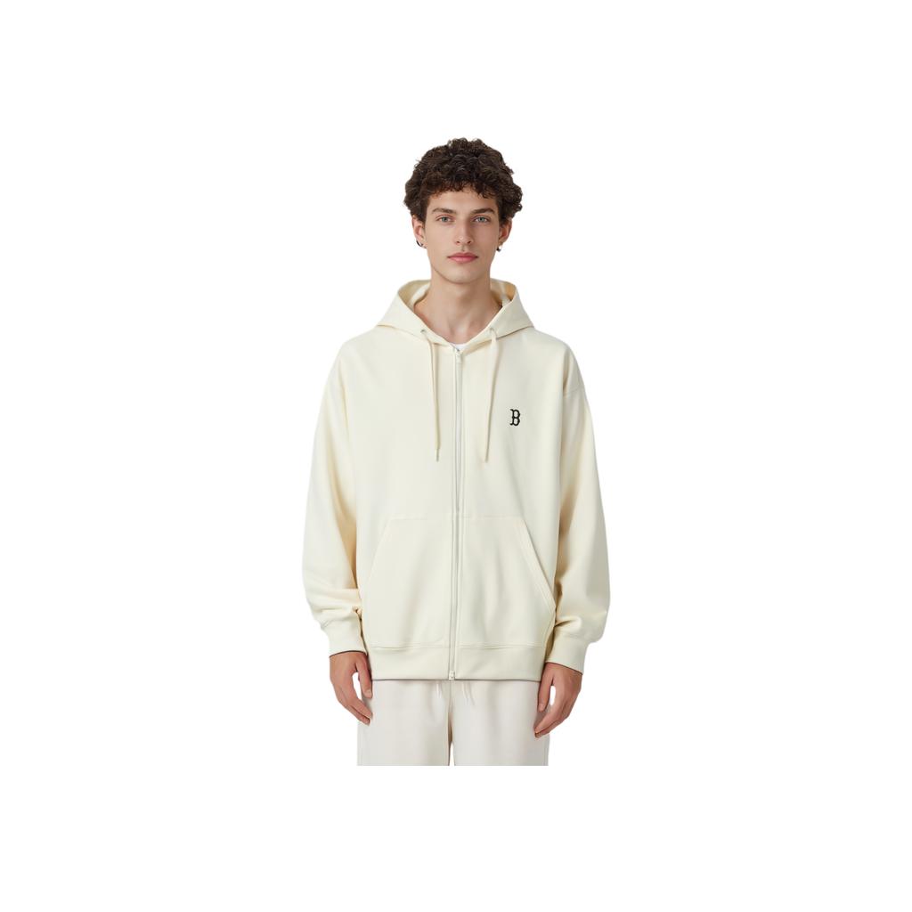 New MLB Boston Red Sox Sweatshirt Unisex Cream 3ATRB0846-43CRD