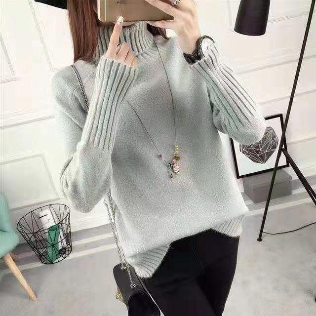

Women s Collared Sweater Women s Top, Women s Warm Long Sleeve Sweaters, Knitted Pullover XL