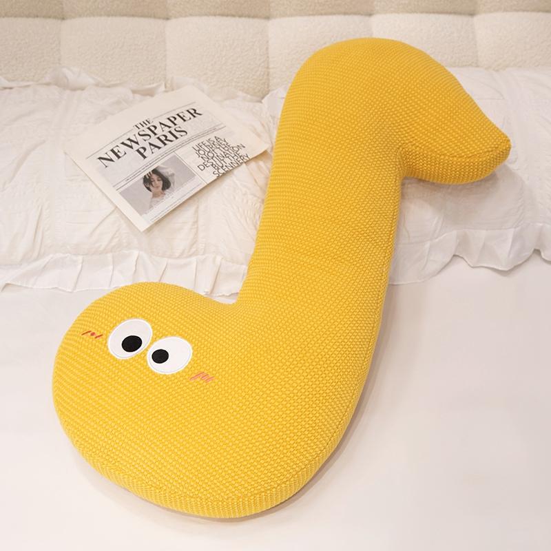Giant Cartoon Music Note Plush Toys Super Soft Sleep Hug Pillow Sofa Cushion Children Kids Sleep Accompany Doll Birthday Gift