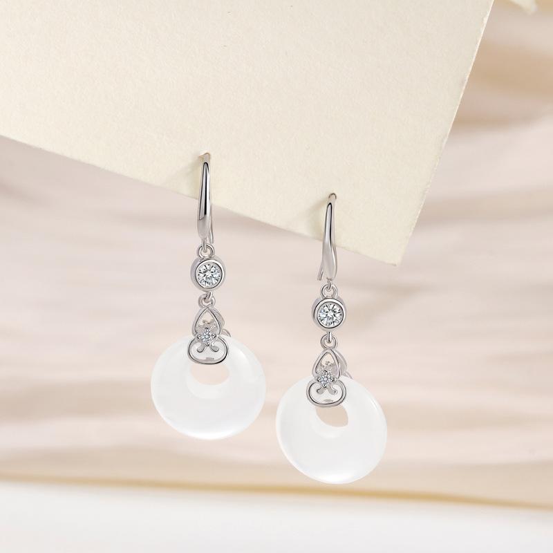 

Gourd Ear Hook Women s National Tide Retro New Chinese Style Small Temperament Elegant Earrings Girls Gift
