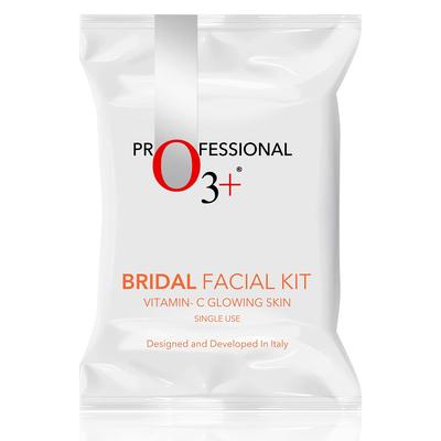 O3+ Bridal Facial Kit Vitamin C 44g+103ml Glowing Skin Radiant Complexion Single Use Pack of 1