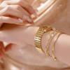 Light Luxury Retro Quartz Watch for Women with Square Piano Dial and Waterproof Original Watches Paired with Dress