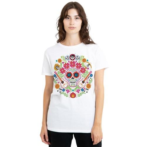 Coco Womens/Ladies Ernesto Miguel Hector Day Of The Dead T-Shirt