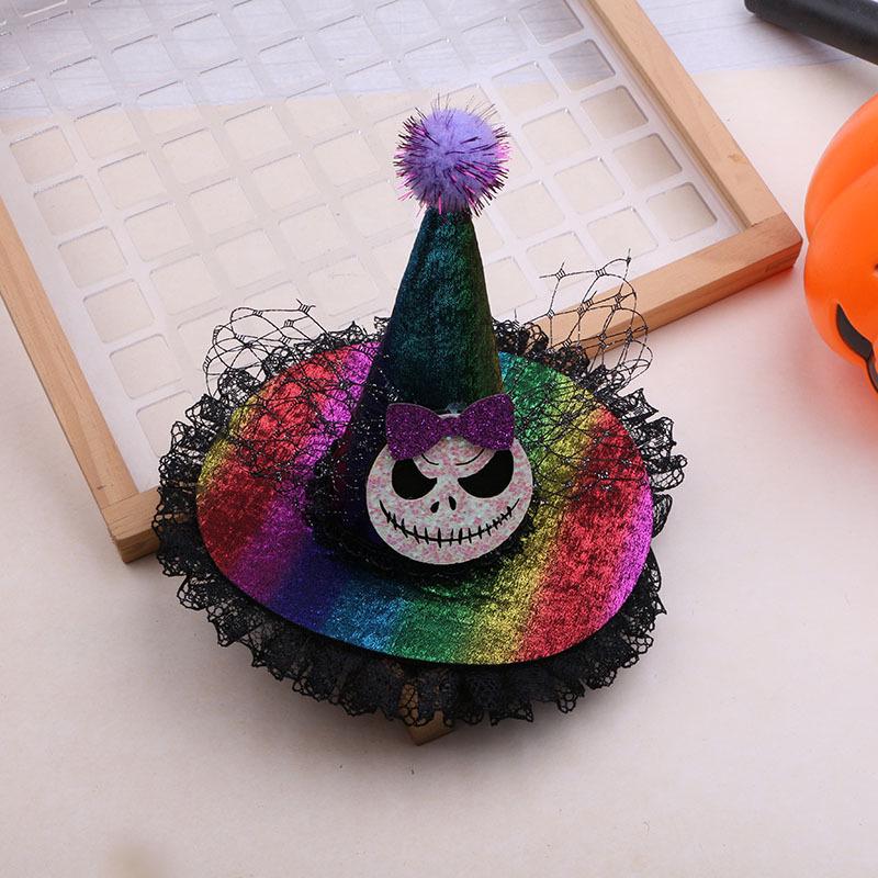 

Хэллоуинская шляпа ведьмы и повязка на голову с привидением для девочек своими руками