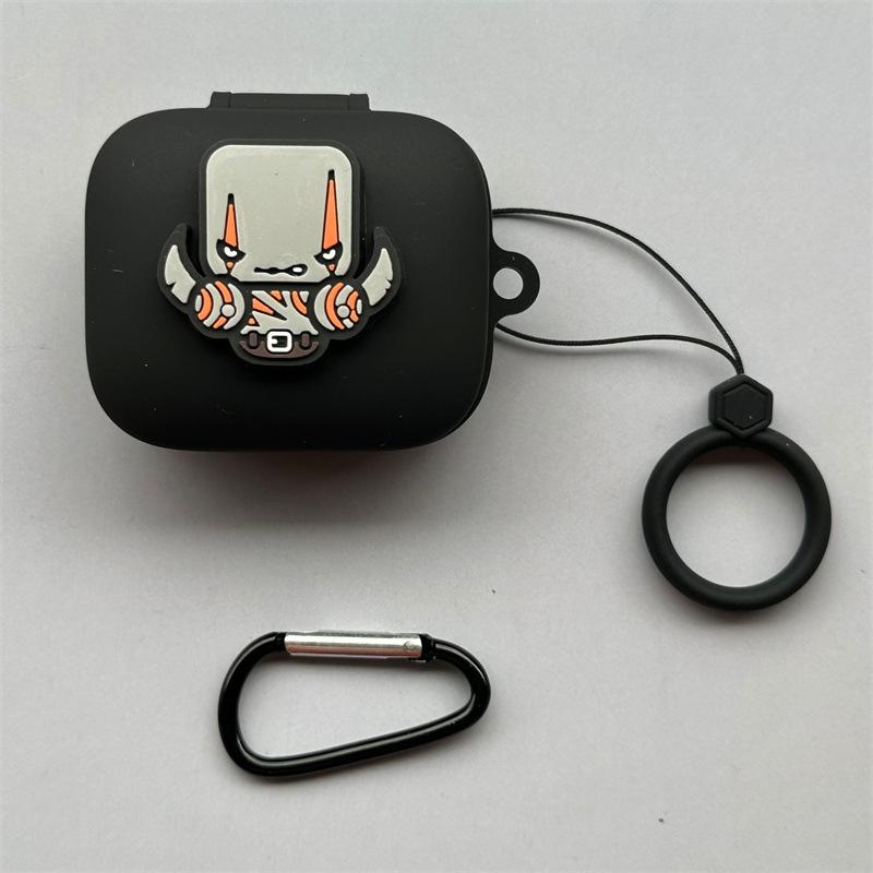 Applicable to real me Realme Buds Air8 wireless bluetooth headset case 1pro three-dimensional cartoon soft case