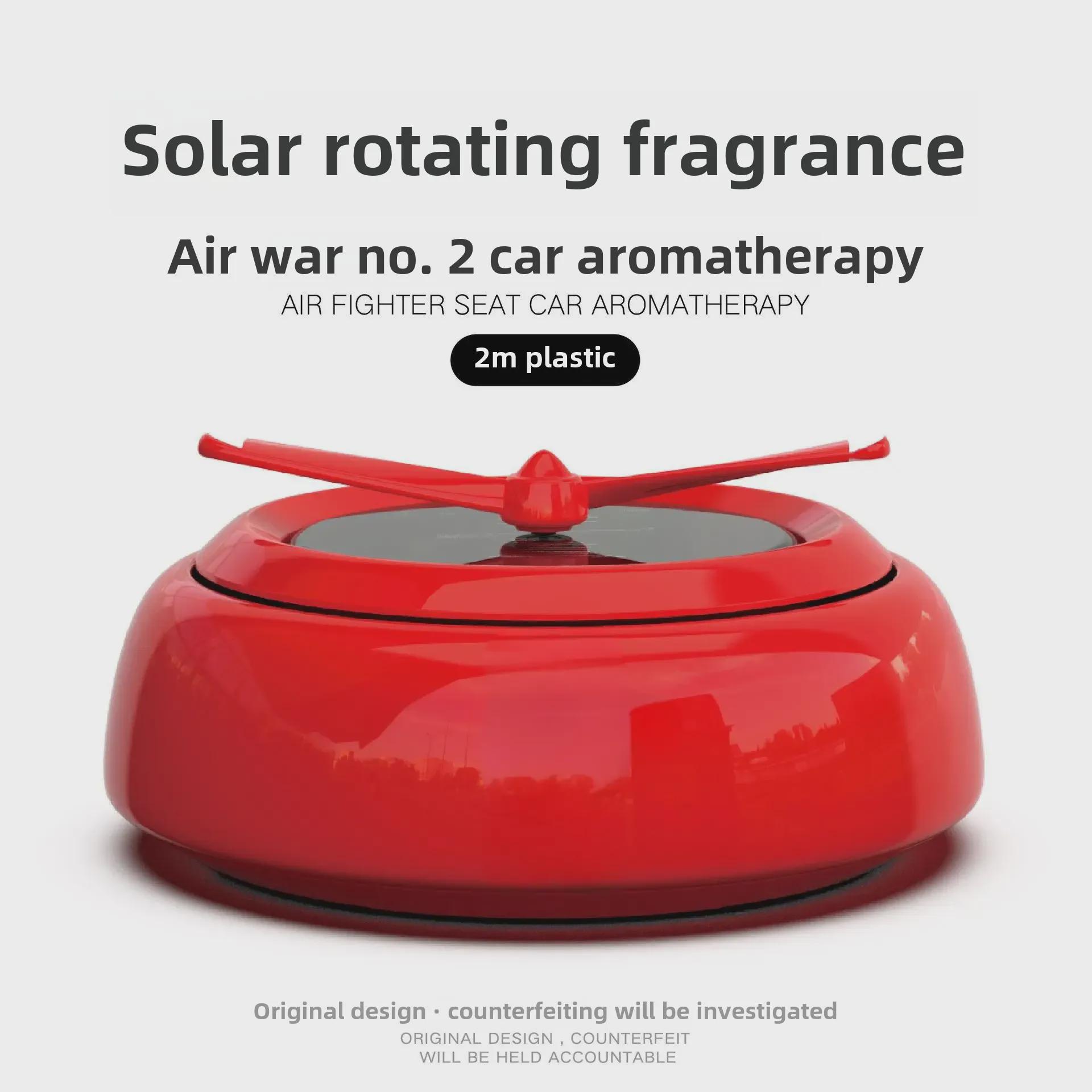 

2024 Solar Car Perfume Holder: Air Combat II Aromatherapy & Interior Decor.