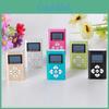 Leitor de Música MP4 Metálico Compacto com Mini Tela LCD e Entrada para Fone de Ouvido Estéreo