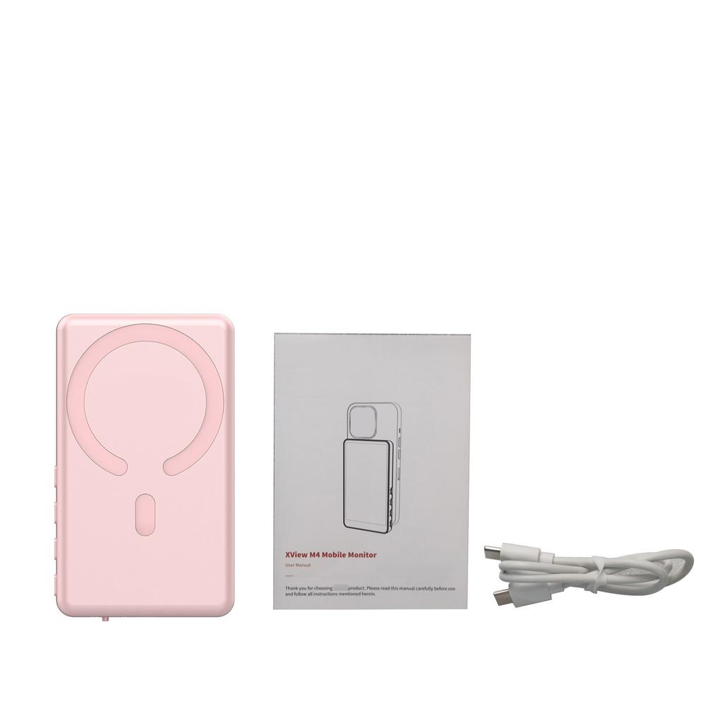 Phone Selfie Magnetic Monitor Screen Support Audio and Remote Control for Vlog Livestream Shoot