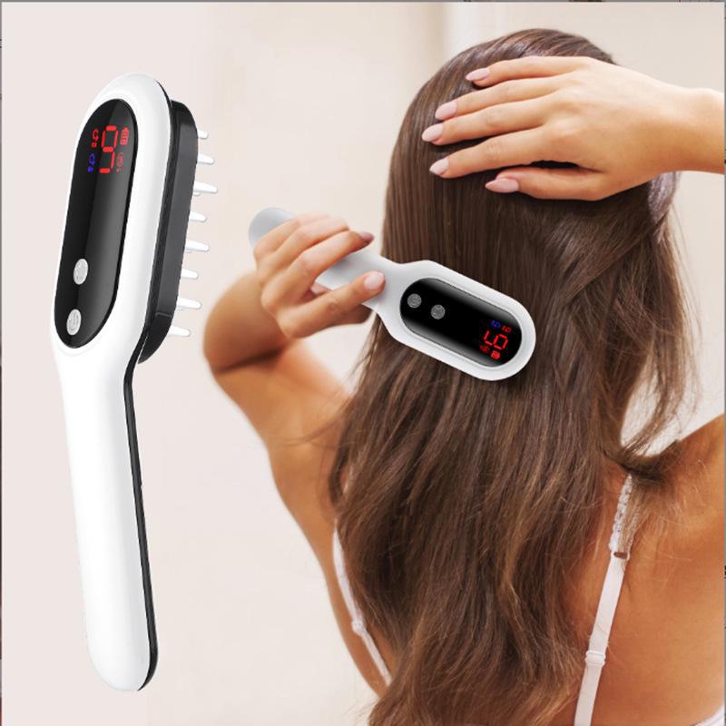 Electric Scalp Massager and Phototherapy Comb for Hair and Health Care