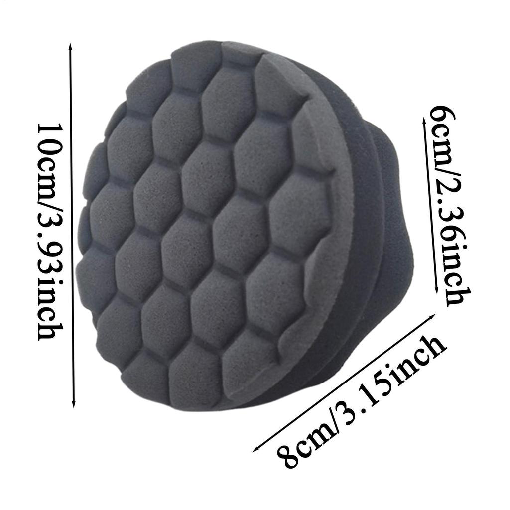 Car Polishing Waxing Sponge Tire Shine Applicator Waxing Cleaner Brush Sponge Tire Applicator Pads Polishing Detailing Interior