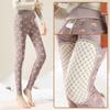 Winter Warme Hosen Verdickte Frauen Mittleren Alters Slim Fit Bottoming Hosen Mama Hosen