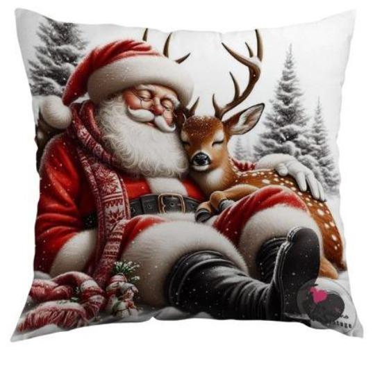 

Новые Рождественские наволочки для гостиной с принтом, Декоративные наволочки, Скандинавские Рождественские наволочки 45*45cm