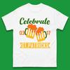 Celebrate St. Patricks Day Mens T-Shirt Womens Tops Tees