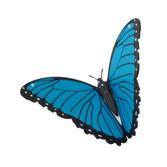 Yousheng 3D Printed Butterfly Refrigerator Magnet DIY Home Kitchen Locker Fridge Monarch Tiger Swallowtail Blue Butterfly Magnetic Decoration Ornament