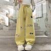 Dachshund Sweatpants for Middle School Girls, 2025 Spring/Autumn Casual Sports Pants