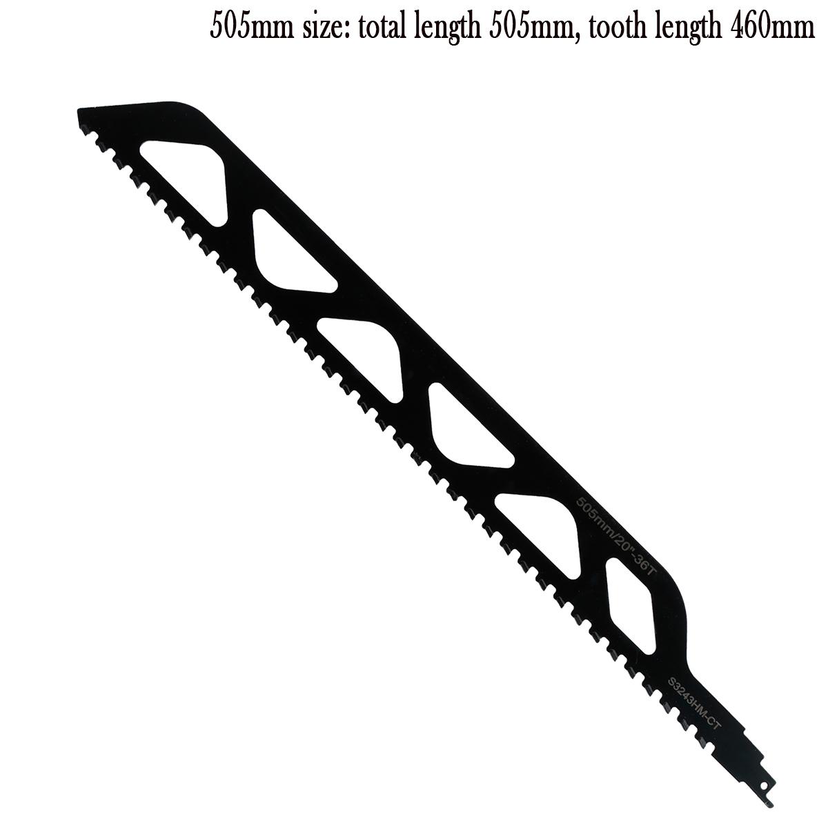 

4/1 шт. полотна для сабельной пилы с 2 зубьями на дюйм, универсальное режущее полотно для сабельной пилы для резки и сноса бетона и камня